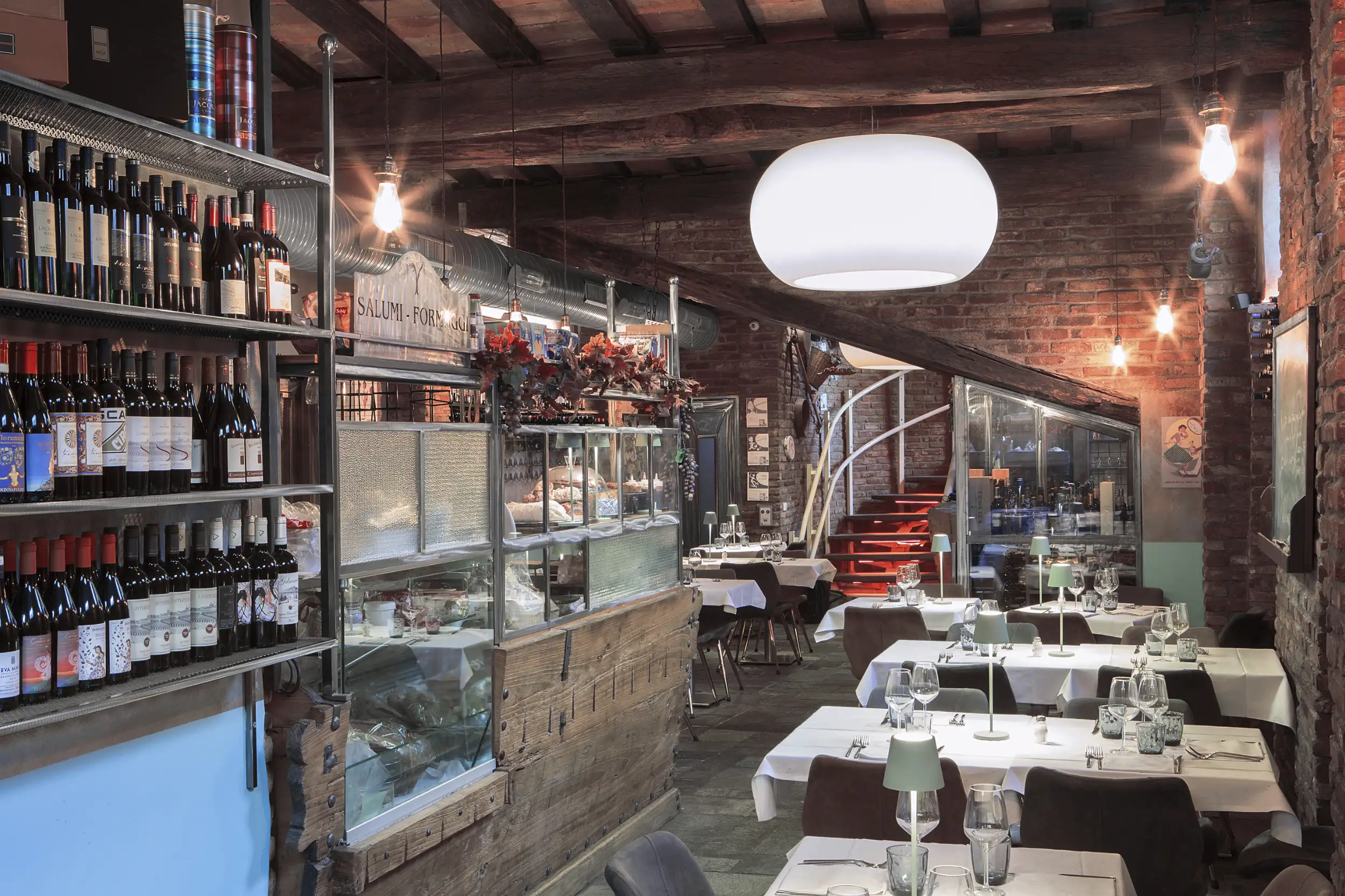 Atmosfera accogliente sala